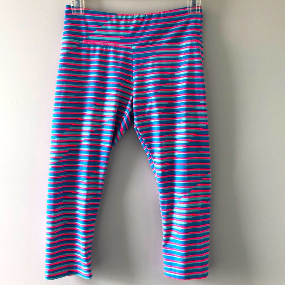 Bright print Yoga pants